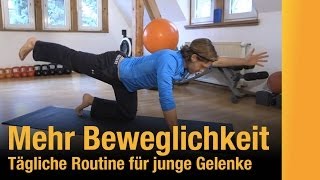 Training für mehr Beweglichkeit junge Gelenke gesunder Rücken  12 Minuten [upl. by Animehliw]