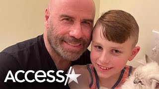 How John Travolta Explained Kelly Prestons Death To His Son [upl. by Lisetta]