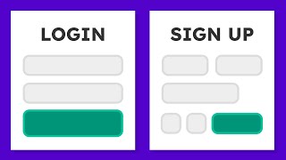 Sleek amp Simple Login and Sign Up Form in HTML CSS amp JS [upl. by Ern]