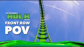 The Incredible Hulk Coaster  Official Ride POV  Islands Of Adventure [upl. by Anders]