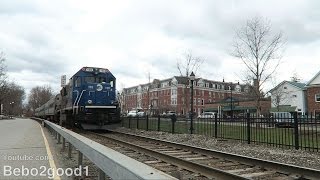 MetroNorth Wassaic Shuttle Train in Pawling NY RR BL20GH 110 [upl. by Odlonra849]