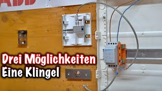 Klassische Klingel verdrahten ElektroM [upl. by Crim]