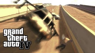 GTA IV  Crashes Bailouts Ragdolls amp Fails Compilation 48 1080p [upl. by Trenna]