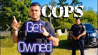 🔵🔴Police Getting Owned Compilation [upl. by Acissej]