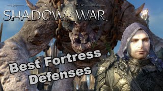 How to Set Up the Best Fortress Defense Shadow of War [upl. by Adianez]