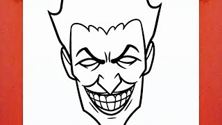 HOW TO DRAW THE JOKER [upl. by Arehs]