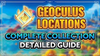 Genshin Impact All 1301 Geoculus Locations Complete Collection Guide The Best Route Tutorial [upl. by Petulia766]