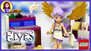 Lego Elves Airas Creative Workshop Unboxing Building Review  Kids Toys [upl. by Filip597]