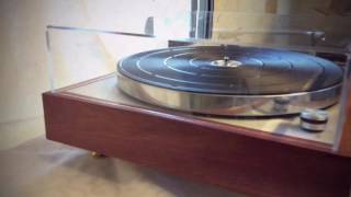 Thorens TD 150 MK II Turntable With Custom Jarrah Plinth [upl. by Ynnattirb]