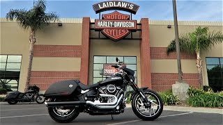 2018 Sport Glide HarleyDavidson FLSB │First Ride and Review [upl. by Pallas]