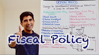 Y1 30 Fiscal Policy  Government Spending and Taxation [upl. by Kieger]