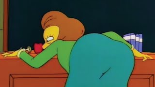 Bart Falls in Love With Mrs Krabappel [upl. by Leinnad]