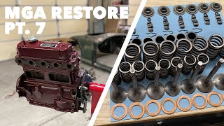 MGA Restoration Part 7  Final Engine Assembly [upl. by Alfi]