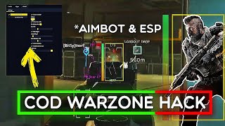 😈 COD Warzone HACK PC 2021  Best Working ModMenu with AIMESPRADAR  Free download [upl. by Ahsila]