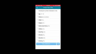 How to Adjust Search Settings on Zoosk iOS app [upl. by Doralynne503]