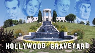 FAMOUS GRAVE TOUR  Hillside 1 Al Jolson Leonard Nimoy etc [upl. by Goodman515]