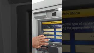 How to Deposit Cash in the ATM machine [upl. by Anawt859]