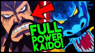 How Strong is Kaido  One Piece Yonko Kaido Explained [upl. by Ddahc]