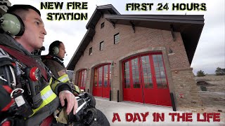 First 24 Hours in a New Fire Station  A Day in the Life [upl. by Navoj]