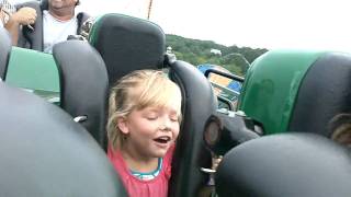 Lilys first real roller coaster [upl. by Idnarb]