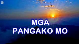 MGA PANGAKO MO With Lyrics [upl. by Cleve]