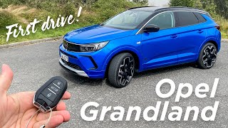 Opel Grandland hybrid POV drive amp walkaround [upl. by Raphael898]