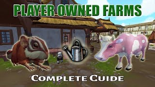 Complete Player Owned Farms Guide Runescape 3 [upl. by Germana]