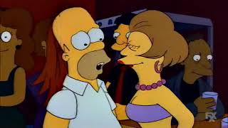 Edna Krabeppel flirting  The Simpsons S3 E10 1991 [upl. by Olney]