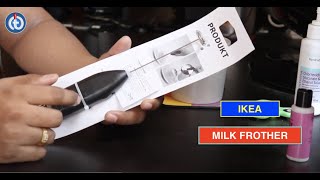 IKEA MILK FROTHER Review amp Battery Installation [upl. by Murry]