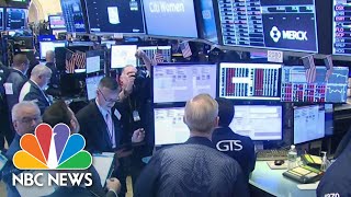 Stock Trading Halted After Markets Plunge At Market Open  NBC News [upl. by Barbara]