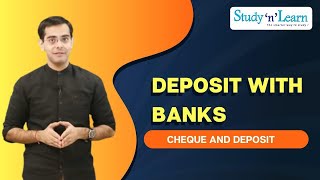 Economics  Deposit with banks  Types of Deposits [upl. by Lakim]