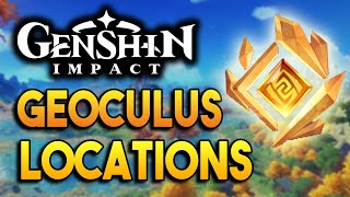 All Geoculus Locations 【Genshin Impact】 [upl. by Aiveneg]