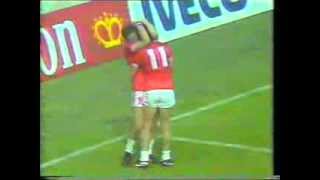 1982 FIFA World Cup  England  France  GOALS [upl. by Yecnahc]