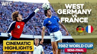 West Germany 33 France 54  1982 World Cup SemiFinal Match  Highlights amp Best Moments [upl. by Alysoun467]