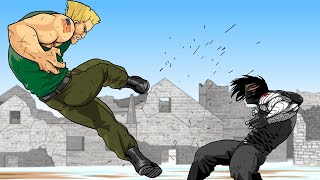 WINTER SOLDIER Vs GUILE Full Version  Super Soldiers Clash [upl. by Youngman]