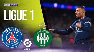 PSG vs SaintEtienne  LIGUE 1 HIGHLIGHTS  02262022  beIN SPORTS USA [upl. by Sivatnod619]