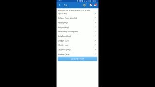 How to Adjust Your Search Settings on Zoosk Android [upl. by Amyas]