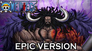 One Piece Kaido Theme  EPIC ROCK VERSION [upl. by Nosnev]