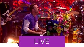 Coldplay  Hymn For The Weekend Live at The BRIT Awards 2016 [upl. by Htebazle]