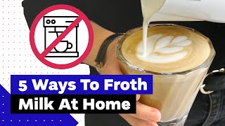 How To Froth Milk At Home Best Milk Frothers Review [upl. by Philander70]