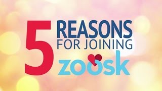 5 Reasons for Joining Zoosk [upl. by Bollinger746]