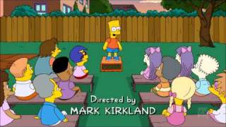 The Simpsons S21E02 Bart Gets a Z  Edna Drunk [upl. by Cir]