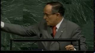 11 September 2001  UN Reacts to Tragedy Archival footage [upl. by Cody]