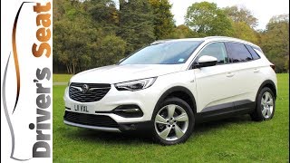 VauxhallOpel Grandland X 2017 SUV Review  Drivers Seat [upl. by Nnylekoorb]