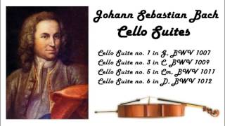 Johann Sebastian Bach  Cello suites in 432 Hz great for reading or studying [upl. by Ennovyhc]