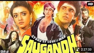 Saugandh 1991 Full Movie HD  AkshayKumar Mukesh Khanna  BollywoodAction Movie [upl. by Etnoed]