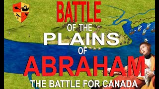 Battle of Plains of Abraham Battle for Canada 1759  Seven Years War [upl. by Kumar]