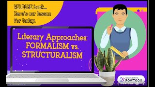 A Guide to Literary Approaches Formalism VS Structuralism [upl. by Auhsej648]