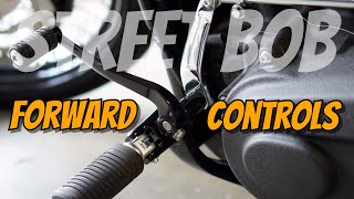 Forward Controls For Harley Street Bob And Softail Standard  Overview And Impressions [upl. by Korwun]