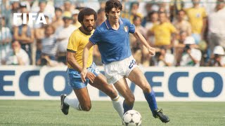 Italy v Brazil  1982 FIFA World Cup  Full Match [upl. by Aicatsal]